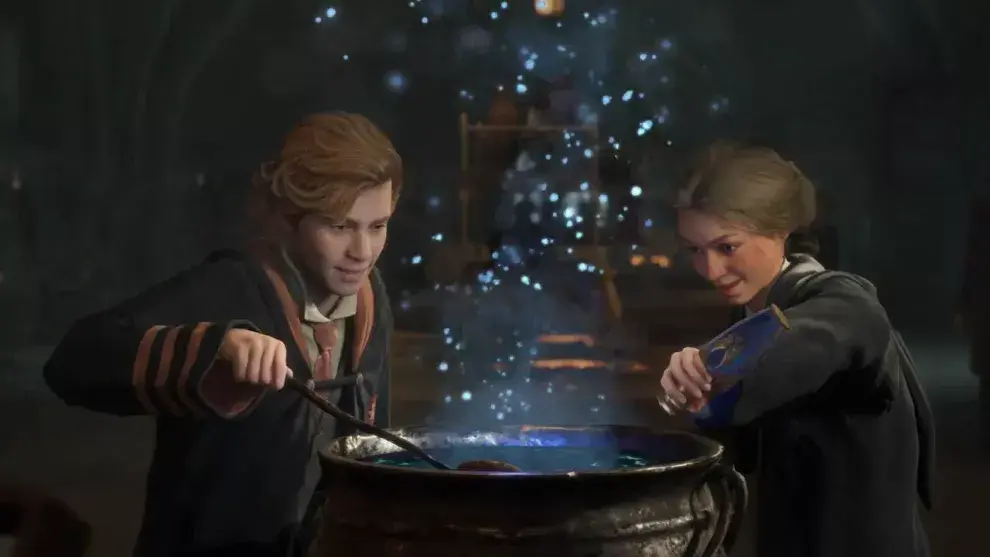 Una escena de “Hogwarts: Legacy”, aclamado por los “potterheads”