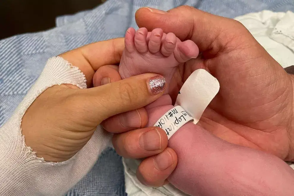 Nació la cuarta hija de Luisana y Michael.