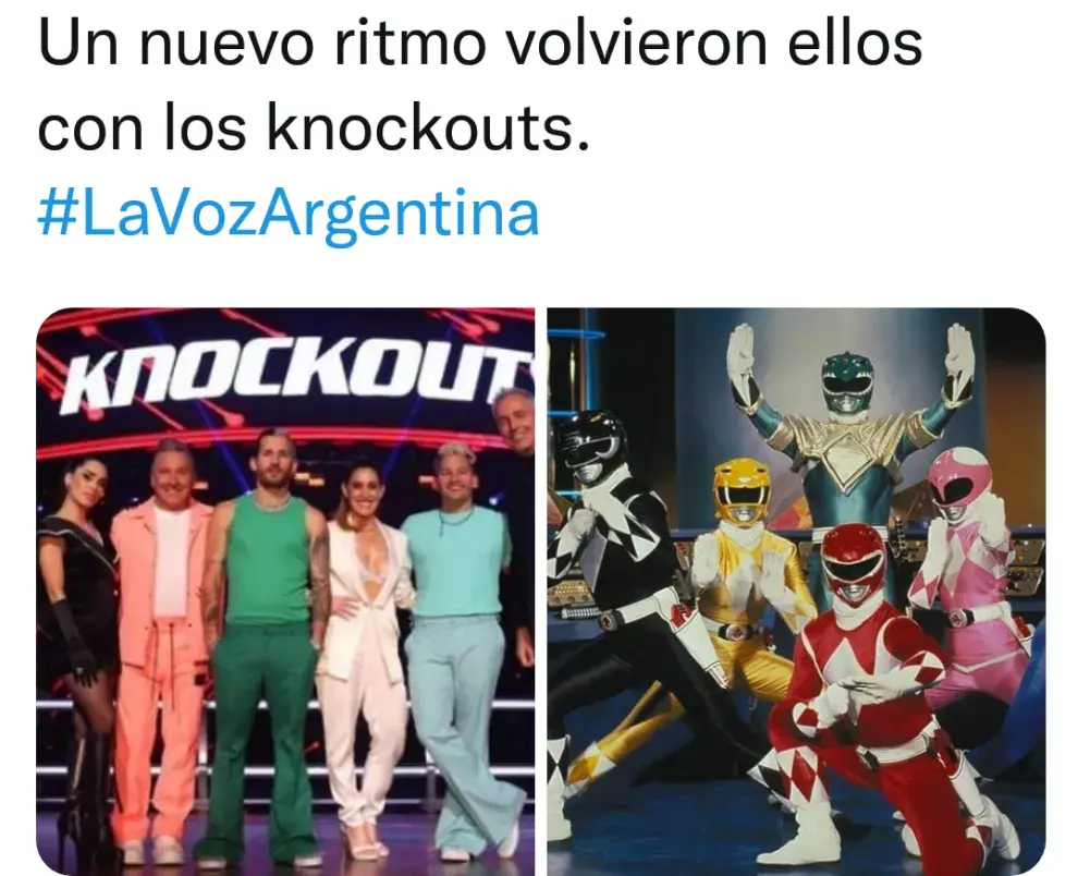 Arrancaron los Knockouts y compararon al jurado con los Power Rangers.