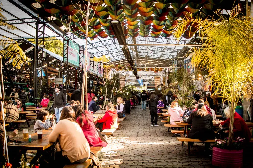 Lugares para ir a comer con chicos: Patio de Lecheros.
