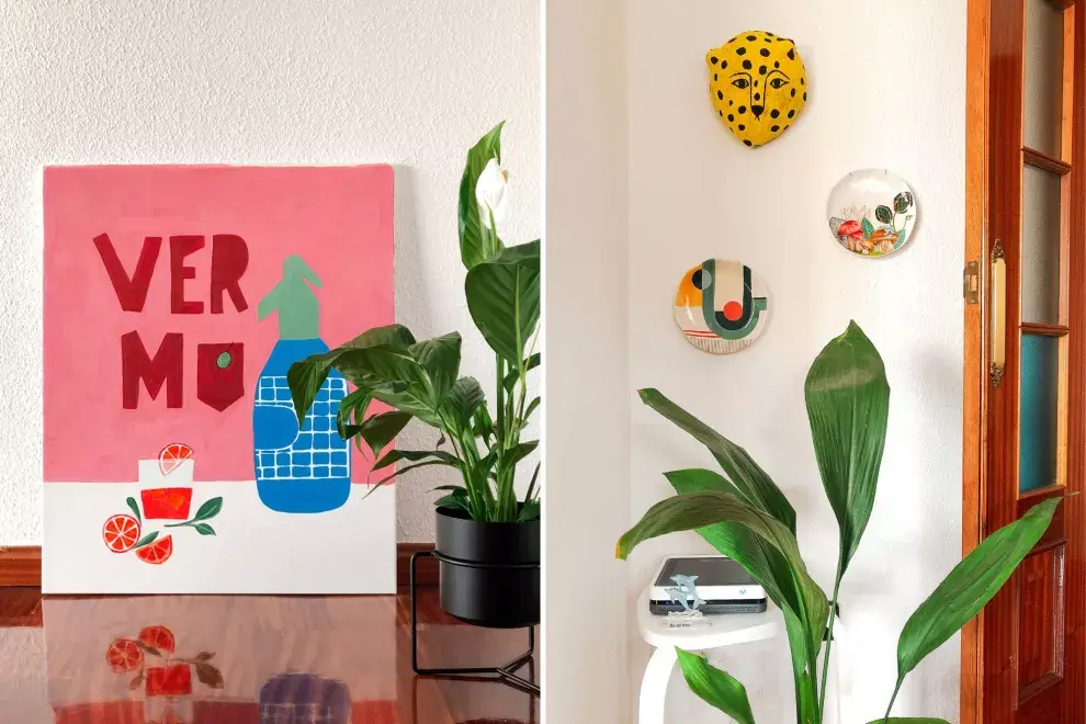 Redecoró su departamento de Madrid.