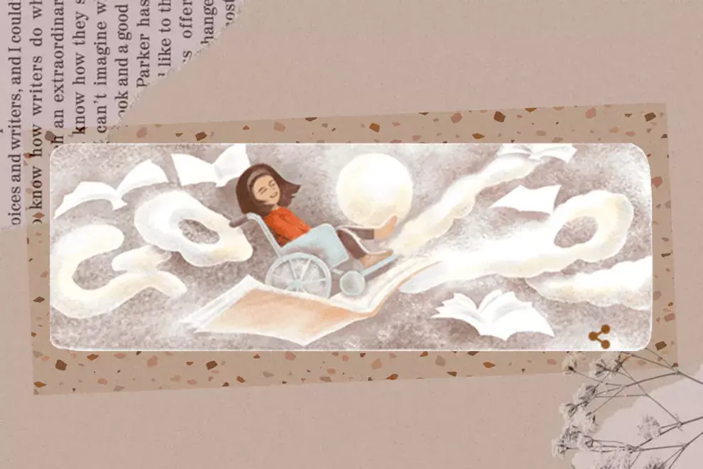 El Doodle de hoy, es un homenaje a Gabriela Brimmer.