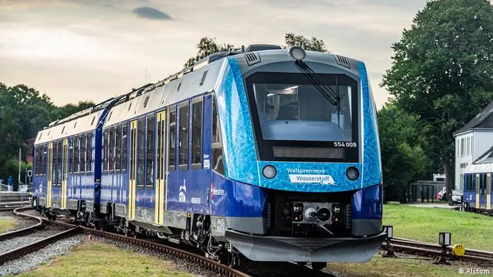 El tren modelo 'Coradia iLint' funciona al cien por cien con hidrógeno.