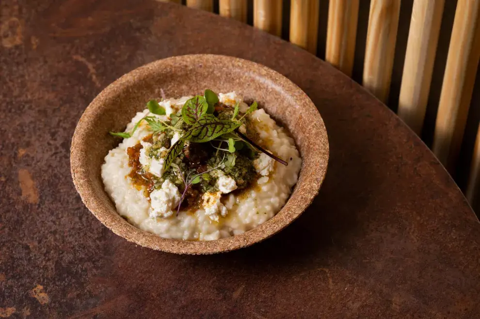 Risotto de limón de Arrozales