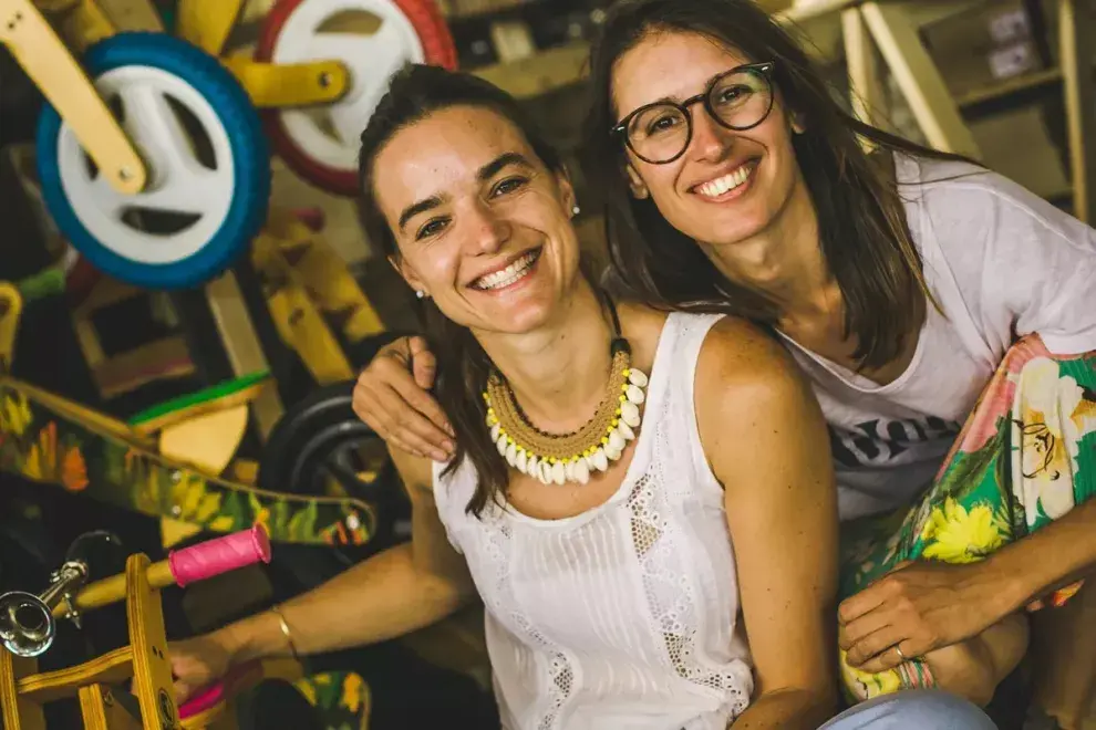 María Muñoz y Corina Cassola, creadoras de Fanga.