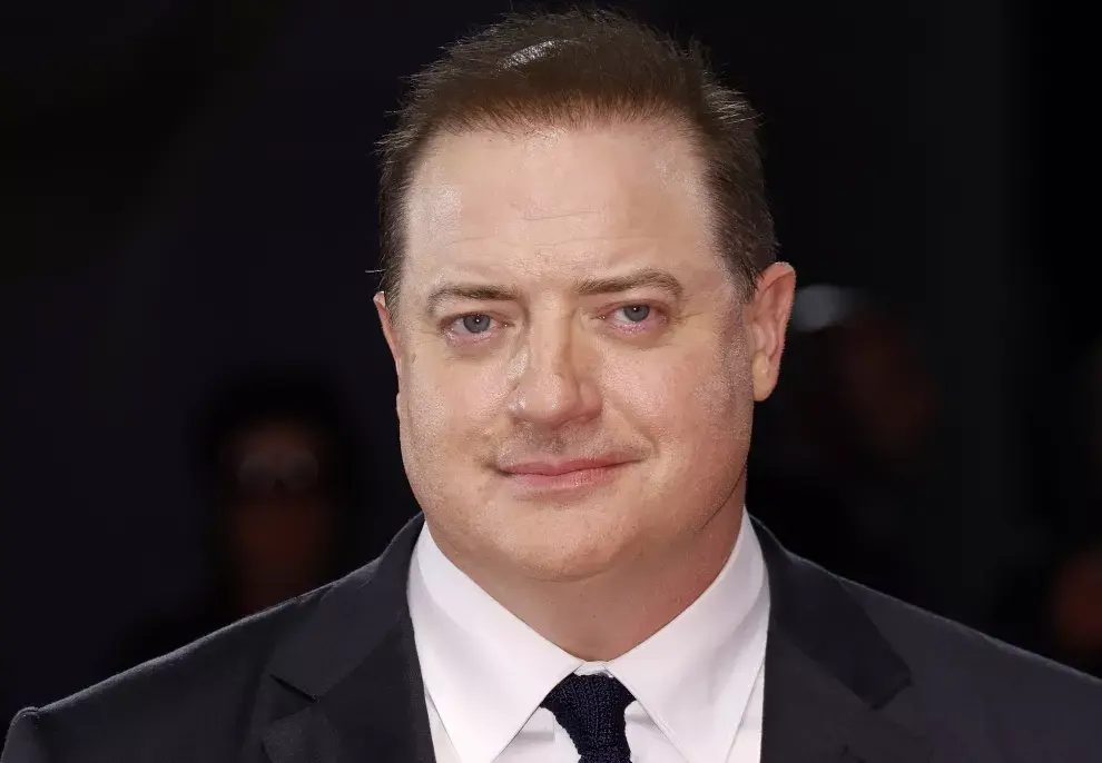 Brendan Fraser durante el estreno de The Whale en el Festival de Venecia.