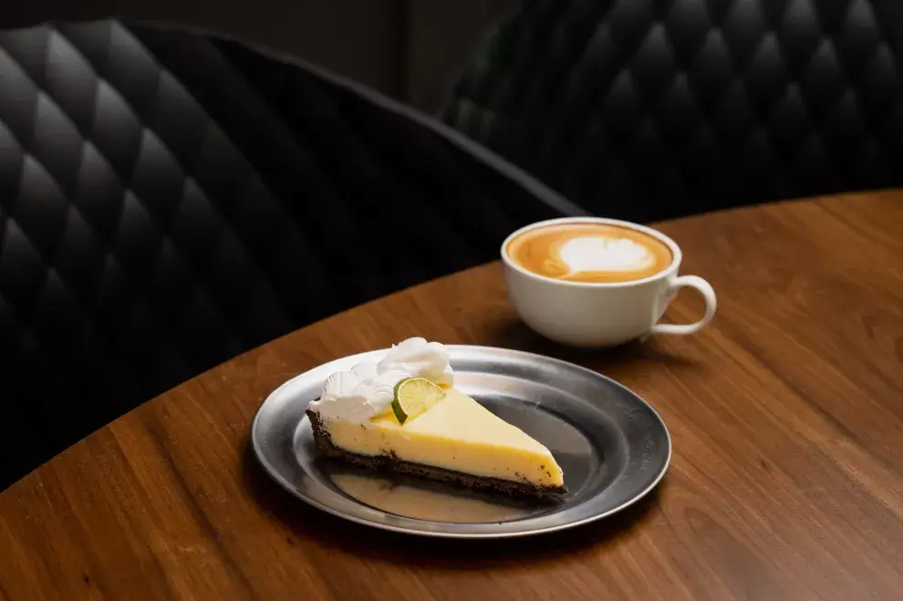 Dupla imbatible: key lime pie + café de especialidad de Grano Santo