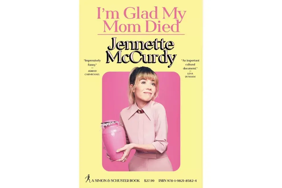 I'm Glad My Mom Died, la portada del libro.