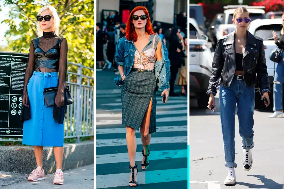 Corsets, denim y chaquetas de cuero: tres ítems estrella de la inspo rocker