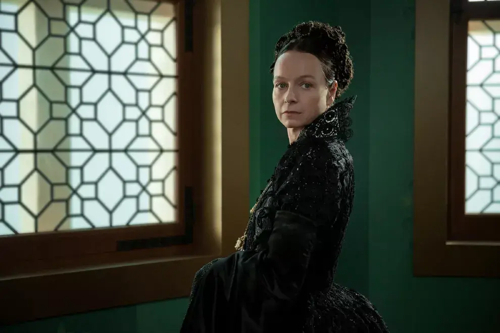 Samantha Morton como Catherine de' Medici.