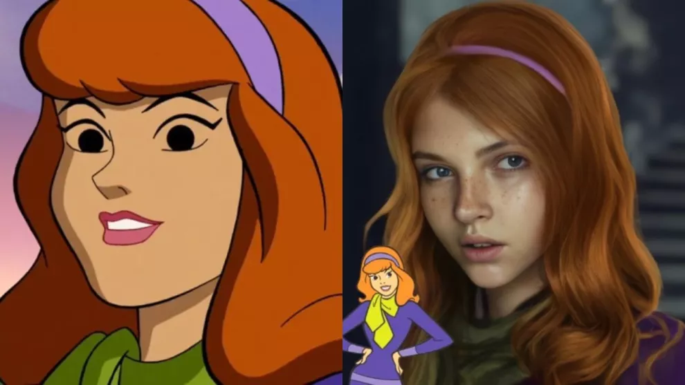 Daphne, una de las protagonistas de Scooby-Doo.