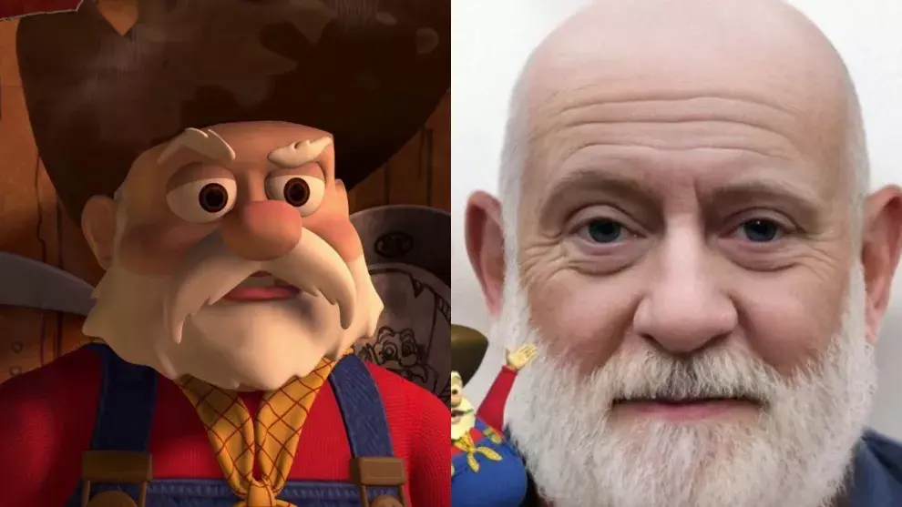 Oloroso Pete, uno de los personajes de Toy Story. 