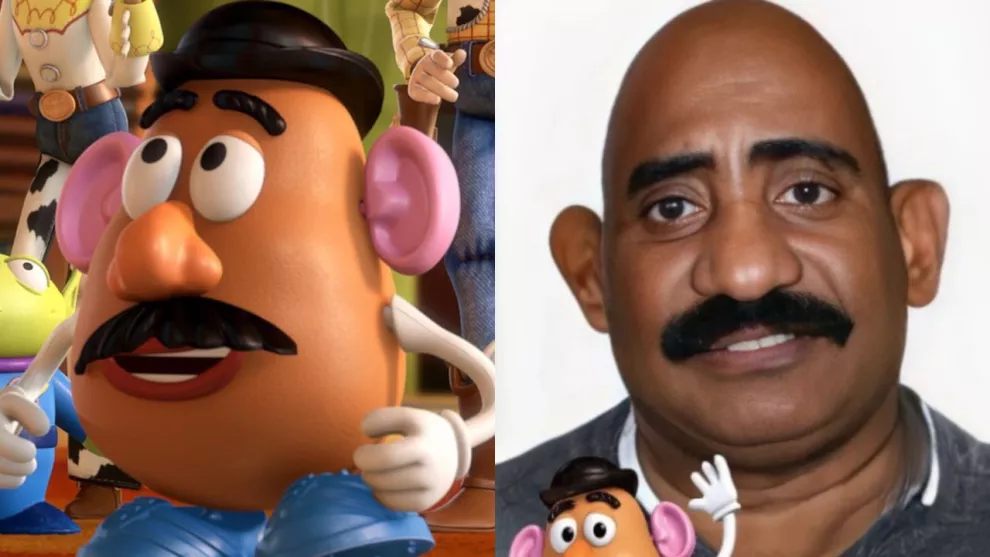 El Señor Cara de Papa, uno de los personajes de Toy Story.