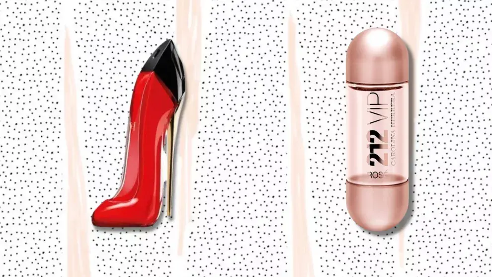 Very Good Girl, Carolina Herrera, $19.750 - 212 VIP Rose, Carolina Herrera, $26.750 