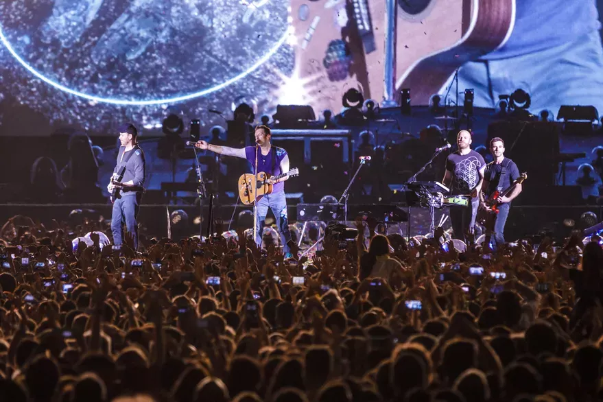 Coldplay dará 10 shows en Argentina.