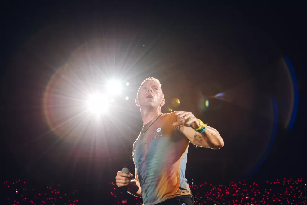 Coldplay volvió a romperla en la noche porteña.