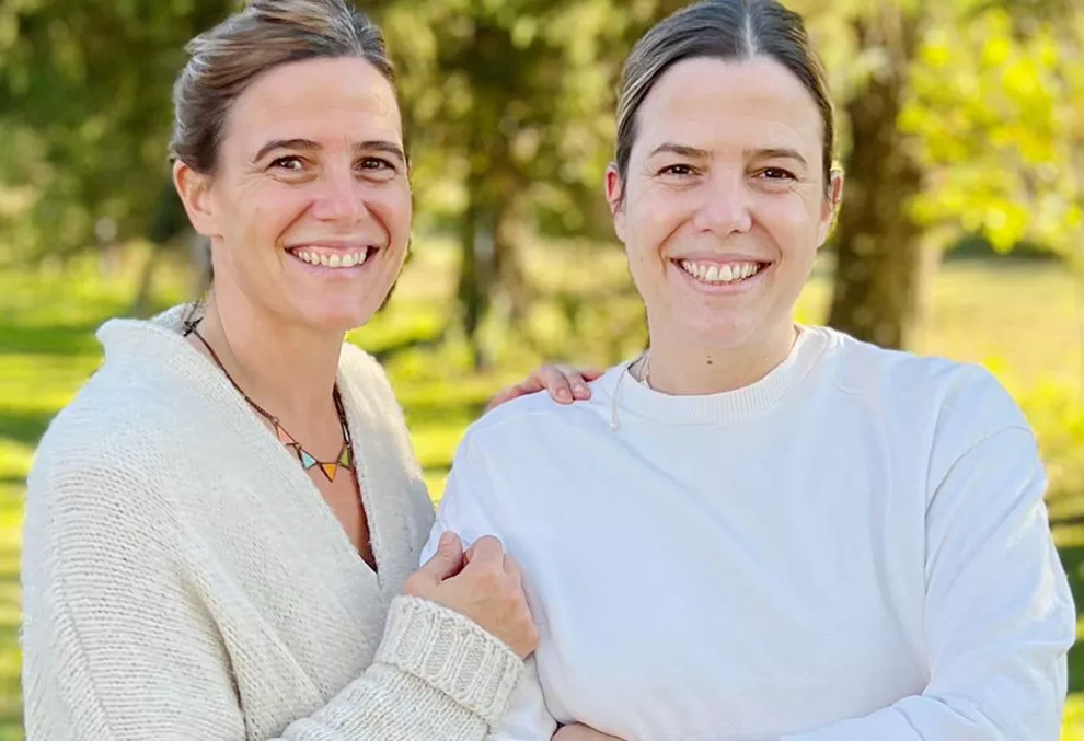 Victoria y Clara Vinuesa son hermanas y las creadoras de @cocinaglutenfree.ok