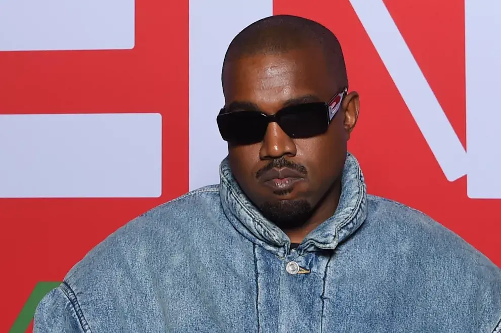 Kanye West de Paris Fashion Week - Menswear F/W 2022-2023.