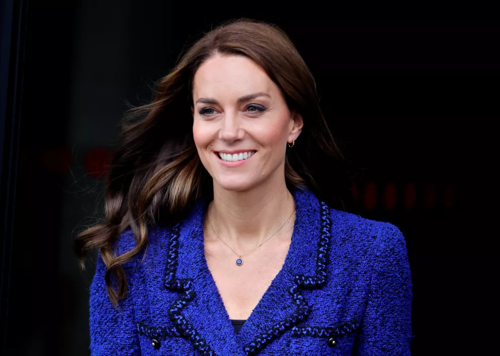 Kate Middleton vuelve a poner de moda un saco vintage.