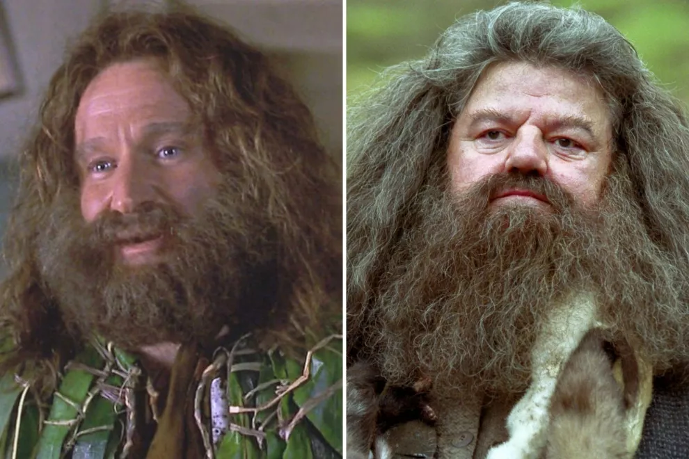 Robin Williams soñaba con ser Hagrid de Harry Potter.