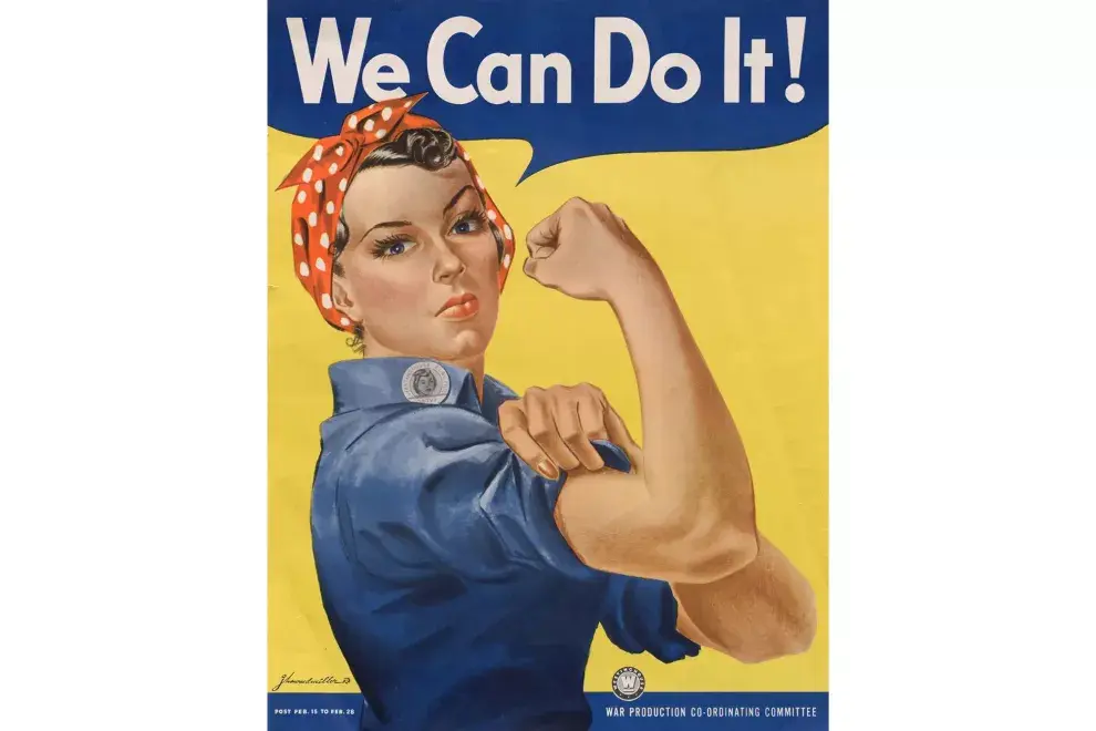 Rosie the Riveter.