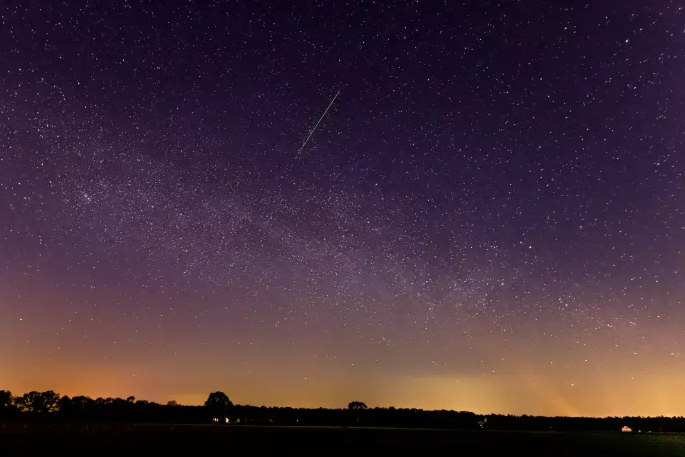 Se verán dos lluvias de estrellas en octubre