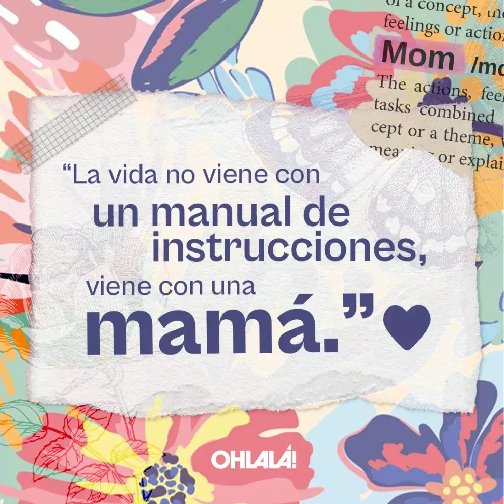 La vida no viene con un manual de instrucciones, viene con una mamá.