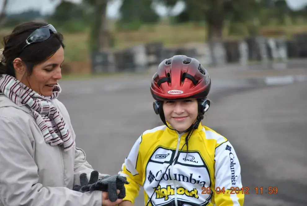 Valentina y su mamá, Karina, hace 10 años