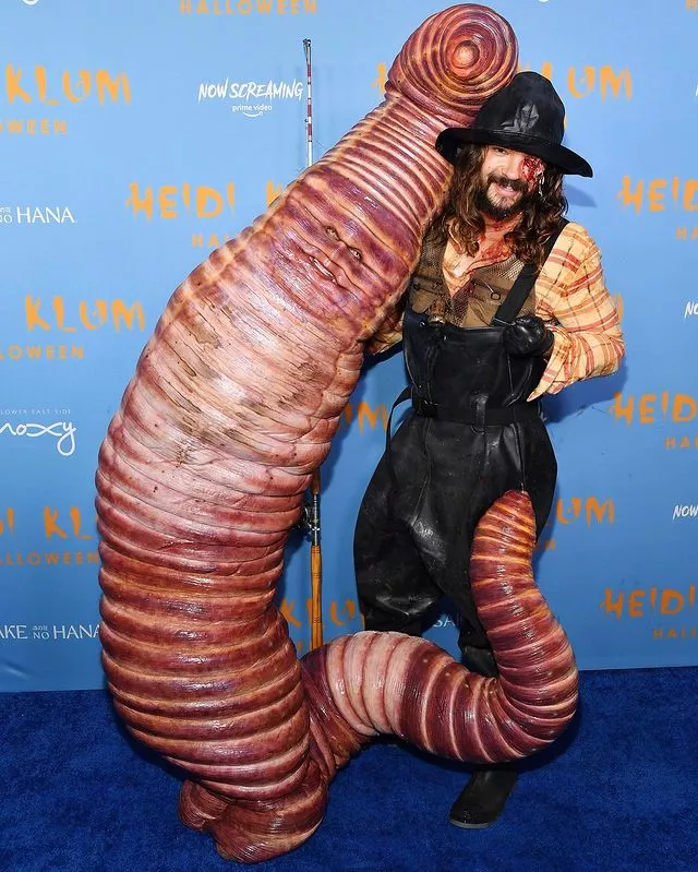 Heidi Klum y su marido, Tom Kaulitz, disfrazados para la noche de Halloween.