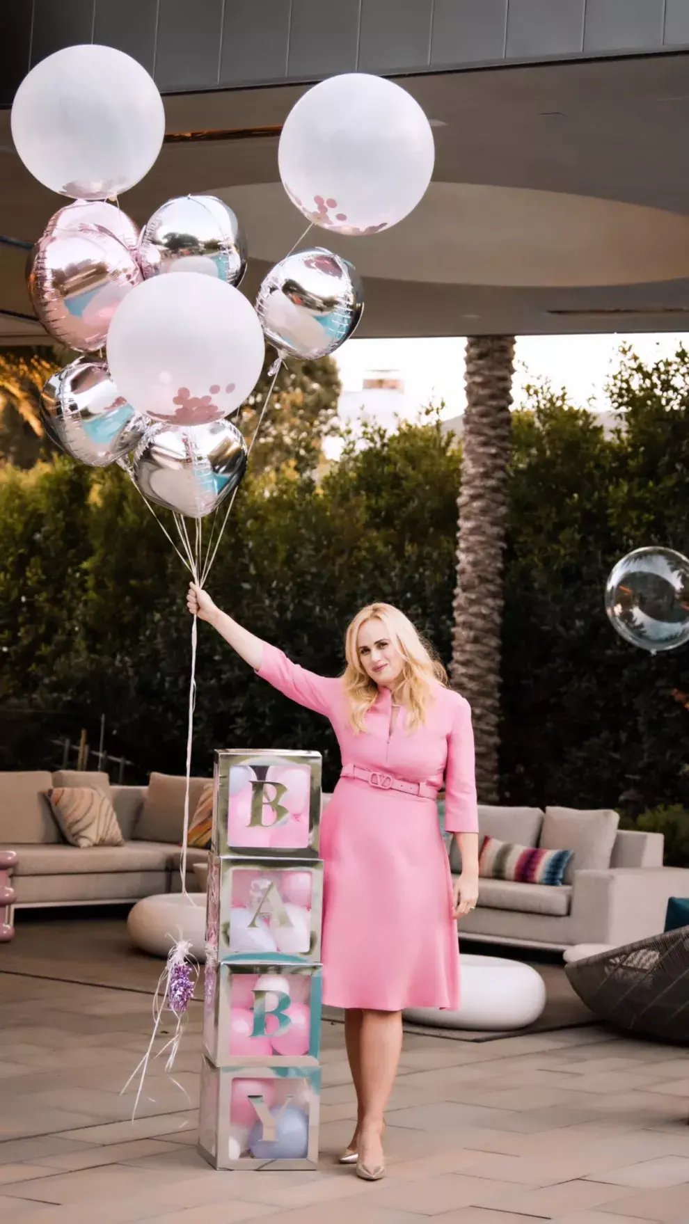 Rebel Wilson compartió en sus redes sociales la llegada de su primera hija, Royce Lillian.