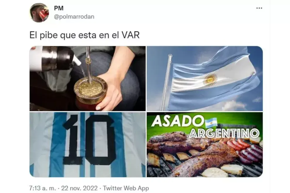 Los mejores memes del Mundial Qatar 2022.