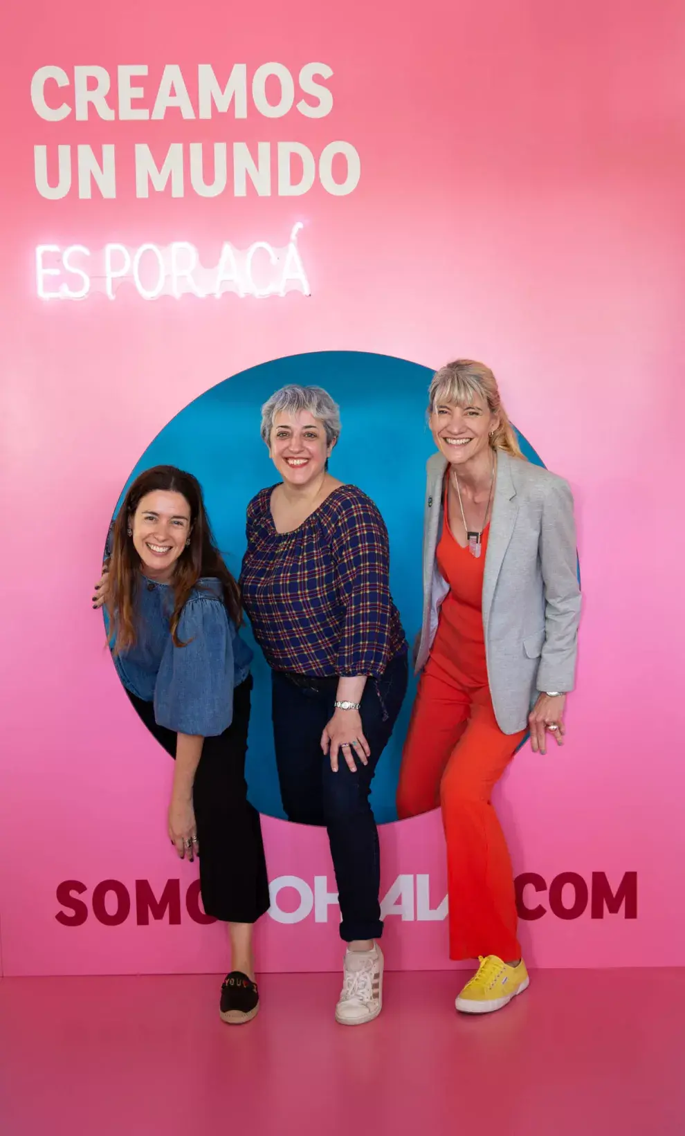 Nuestro squad de fuerza astral: Luisa Herlax, Vero Barrionuevo y Sol Lisdero