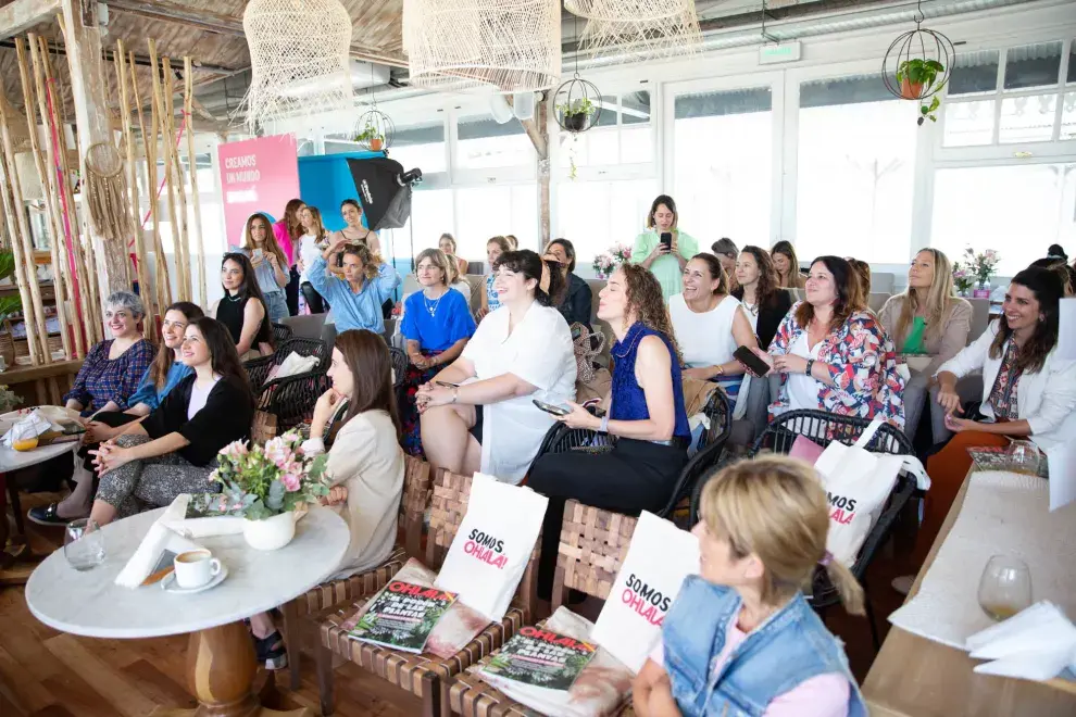 Nos reunimos en Tribu con nuestras comunicadoras y amigas de la casa, para celebrar juntas el lanzamiento de SOMOSOHLALA.COM