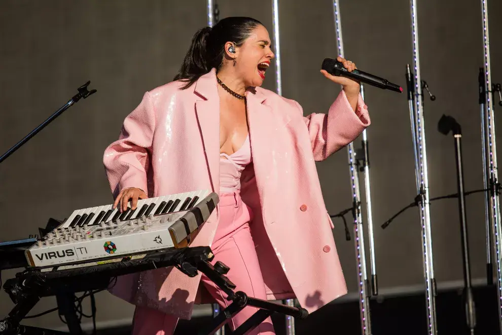 Javiera Mena en Primavera Sound Buenos Aires.