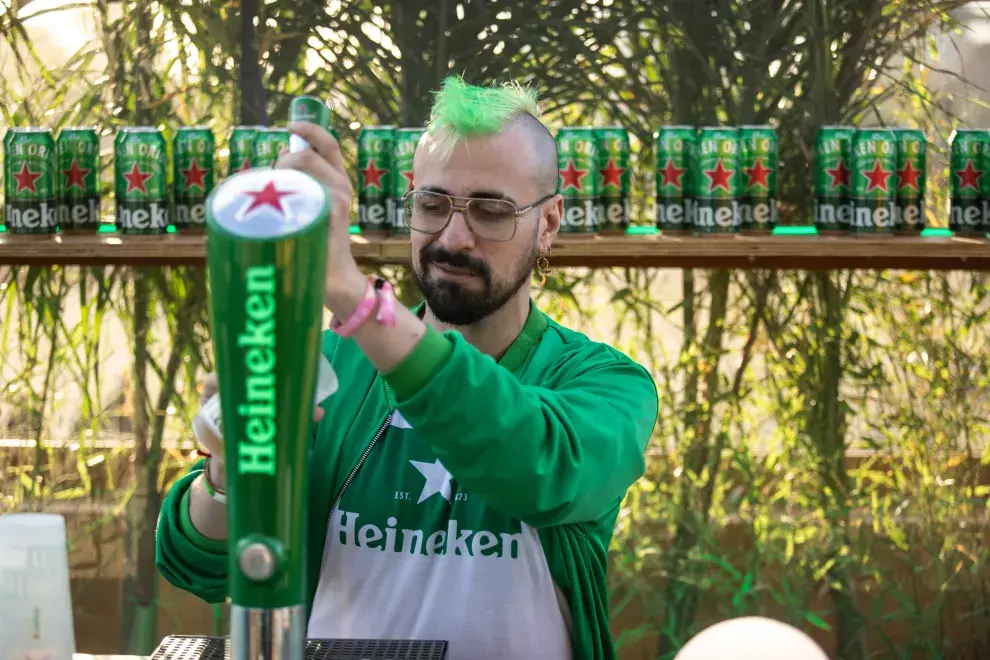 Espacio Beer Garden de Heineken en Primavera Sound Buenos Aires