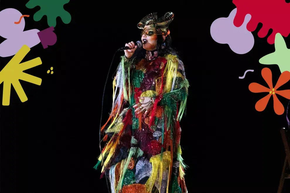 Bjork en el Primavera Sound.