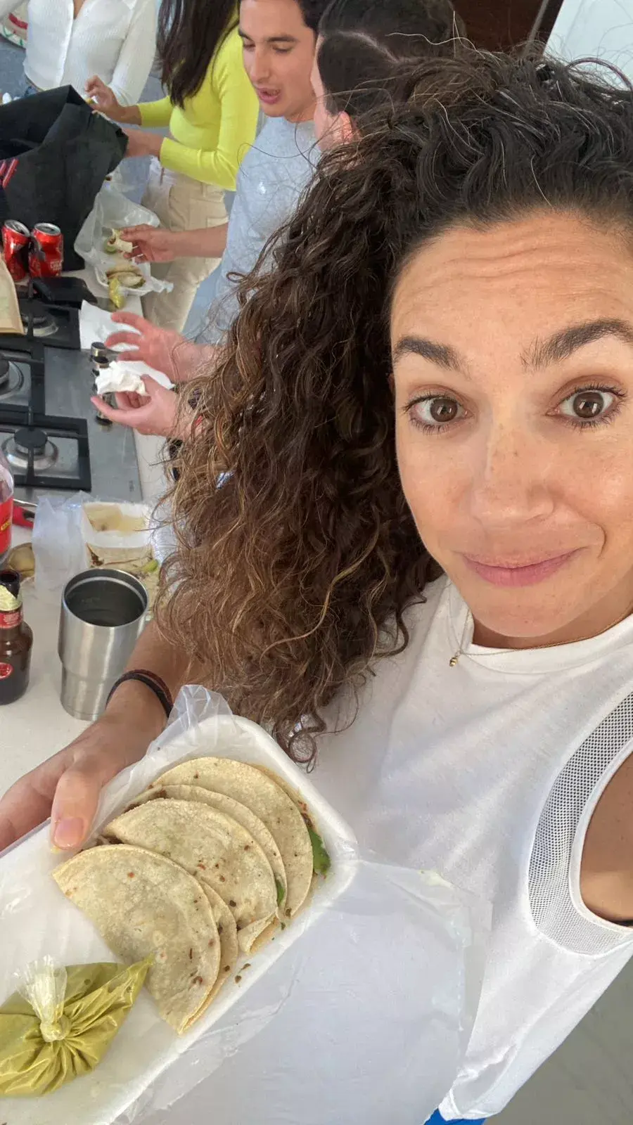 Del mate y las facturas, a los tacos y el guacamole. Así vivió Sonia el triunfo de la Selección Argentina.