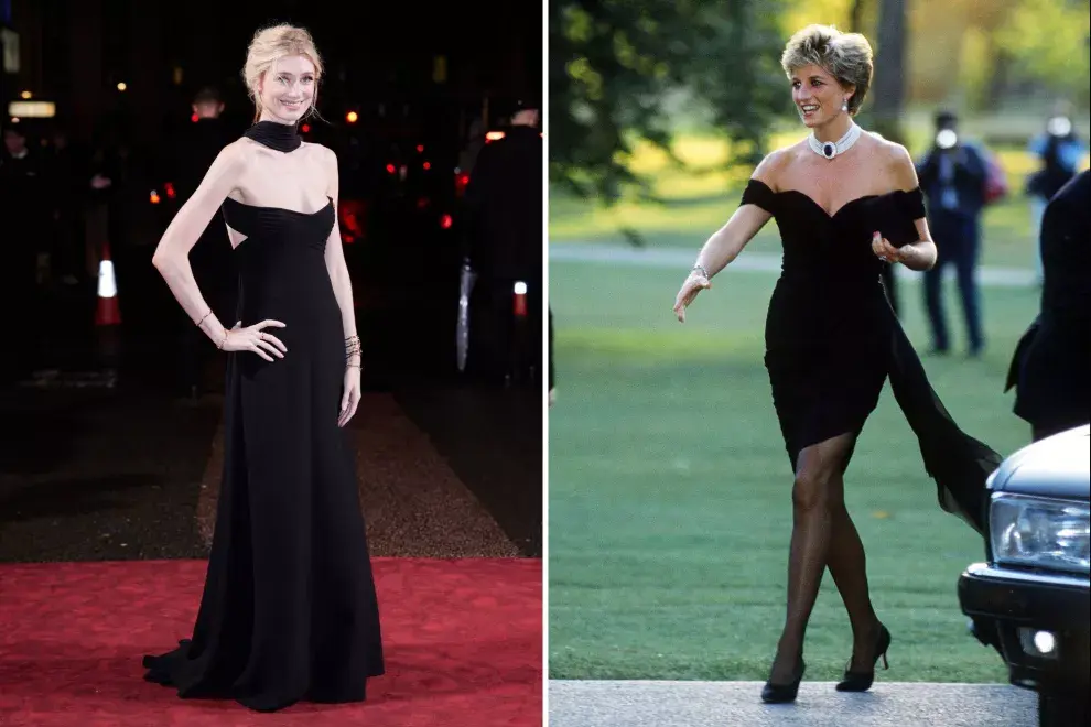 Elizabeth Debicki lució un diseño de Dior que nos recordó el famoso vestido de la venganza.