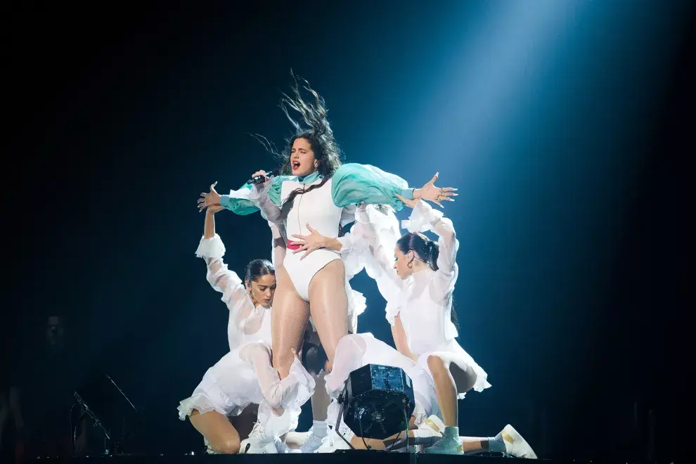 El show de la Rosalía durante la ceremonia de los Premios Latin Grammys 2019.