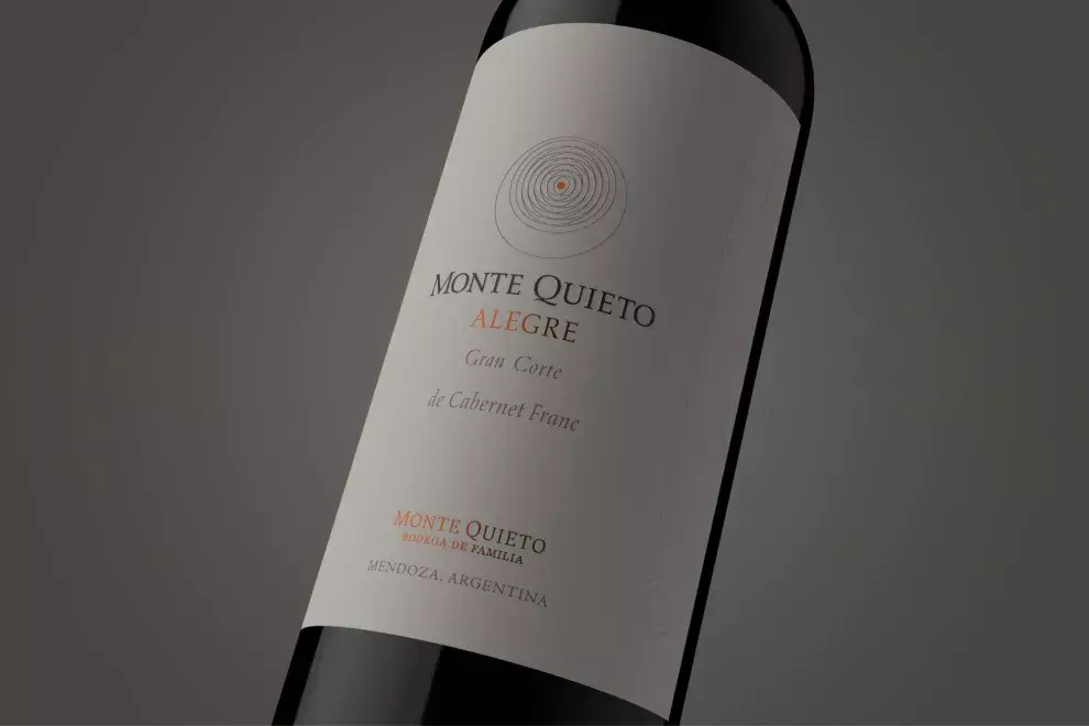 Monte Quieto Alegre Gran Corte de Cabernet Franc.