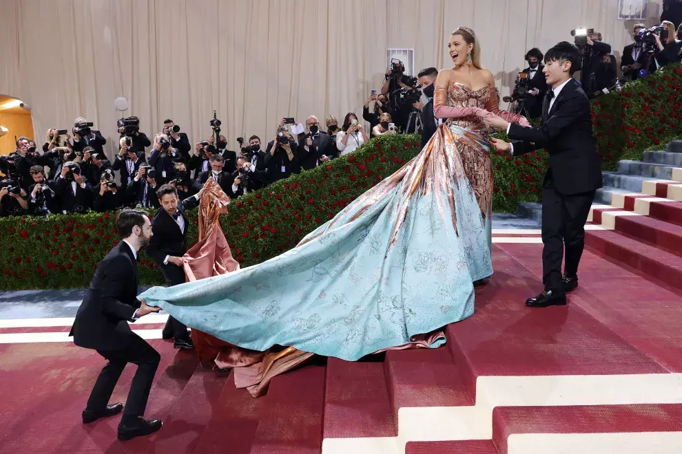 Blake Lively en la Met Gala 2022.