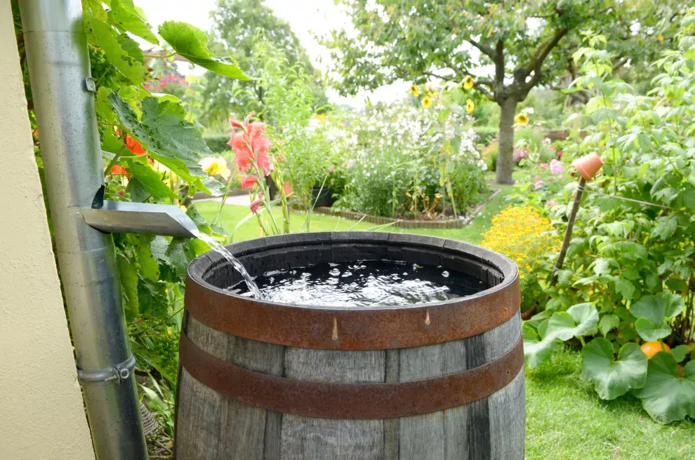 Deco: para qué sirven los barriles de agua