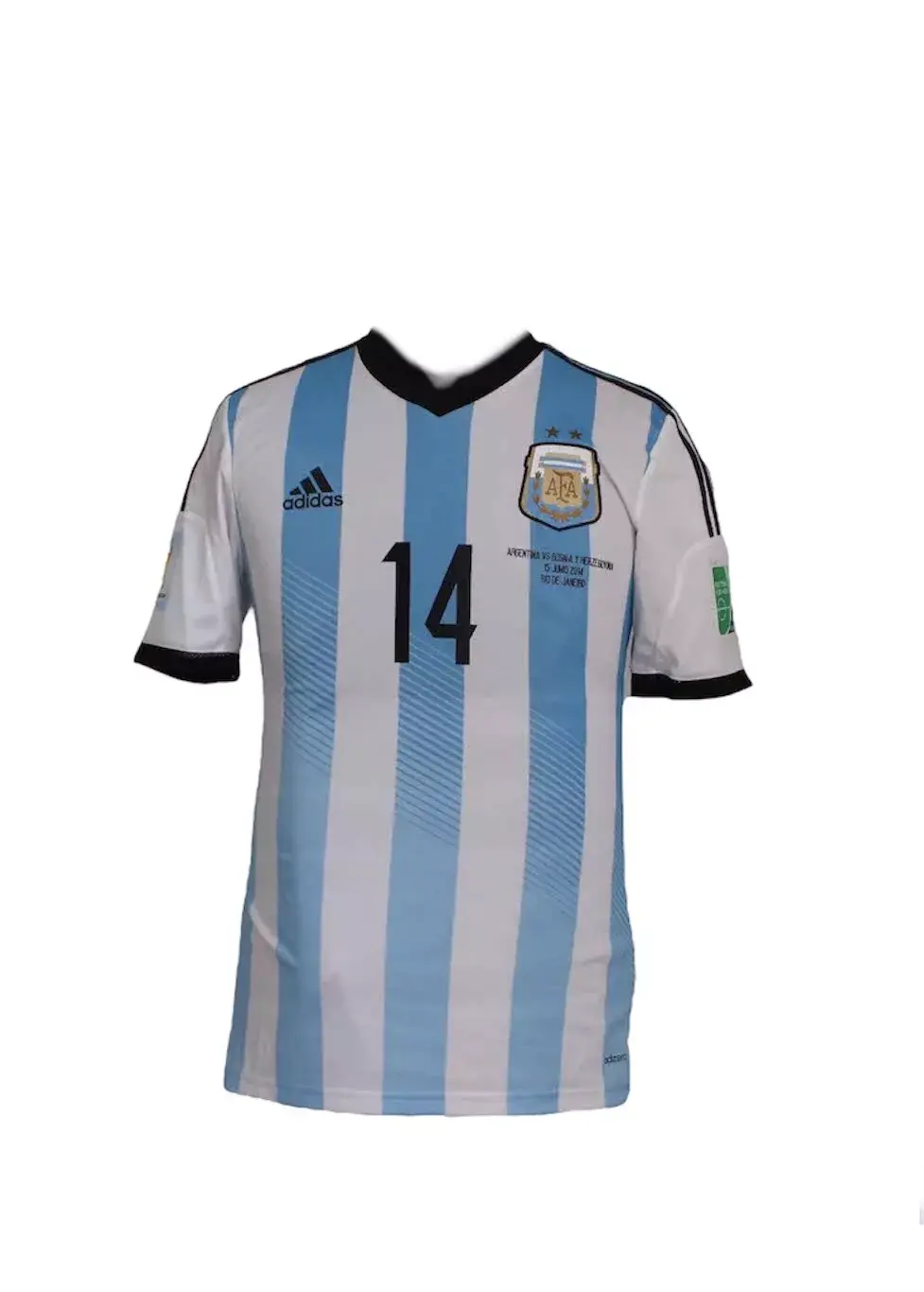 Camiseta de Javier Mascherano (2014)