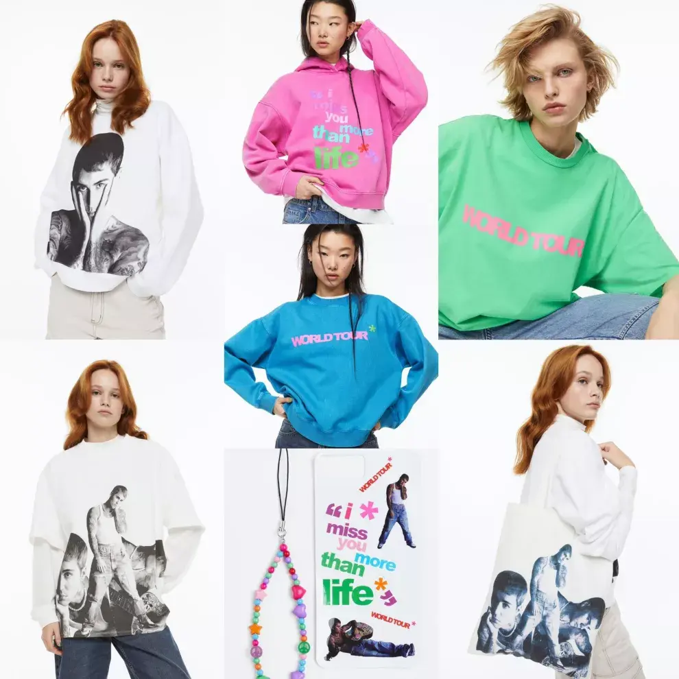 La colección de H&M que, según Justin Bieber, publicaron si su autorización.