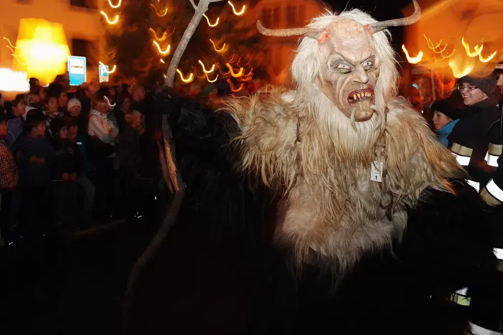 Navidad: Krampus es la otra cara de Santa Claus.