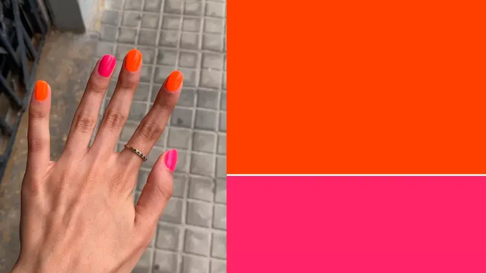 Flúo: magenta ohlalero y naranja explosiva
