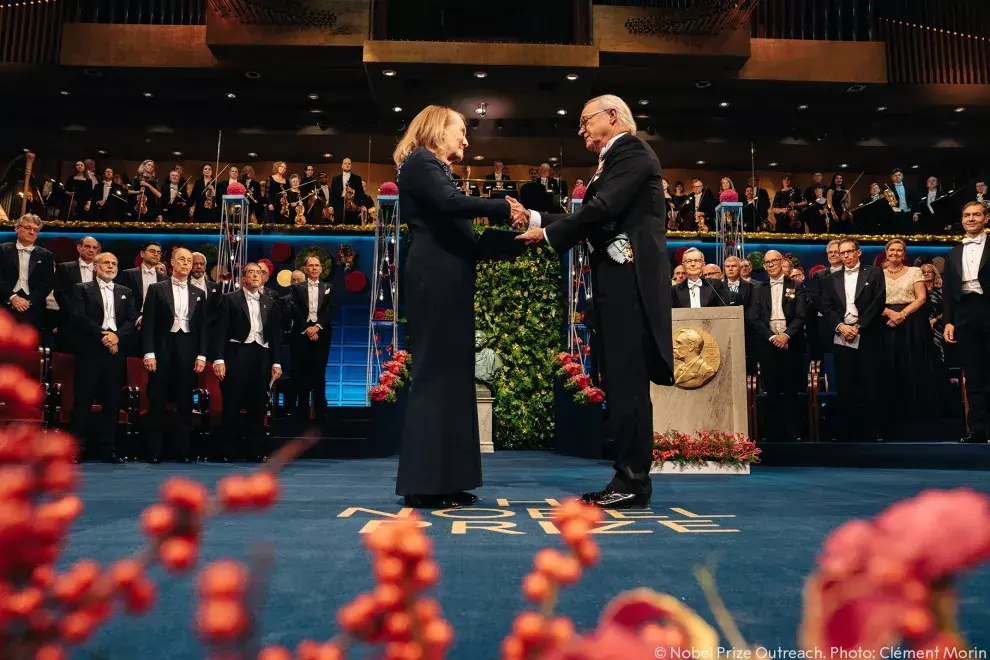 Annie Ernaux, la Premio Nobel de Literatura 2022.