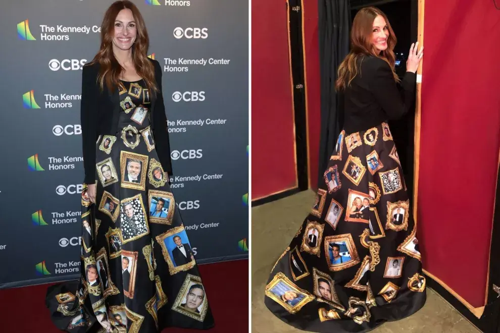 El increíble vestido de Julia Roberts.