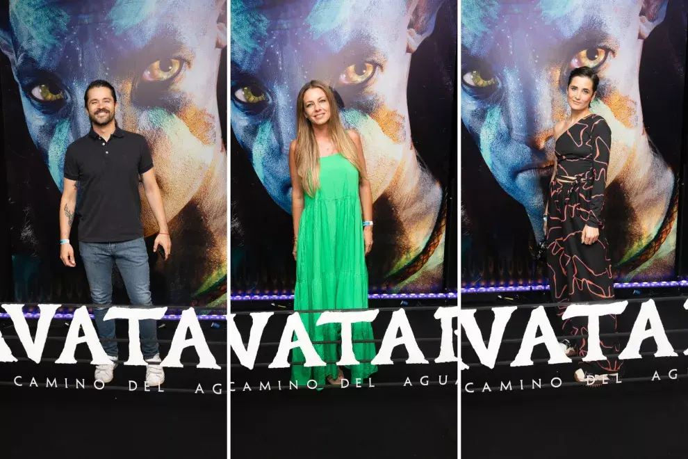 La Avant Premiere de Avatar 2: el camino del agua, en Buenos Aires.