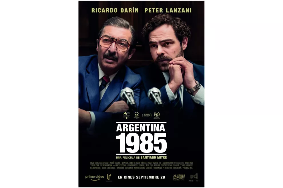 El afiche oficial de Argentina, 1985.